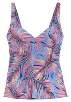 LASCANA Tankini top  plava / miks boja