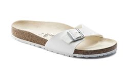 Birkenstock Madrid BF White Narrow Fit Dámske - Sandále Birkenstock - Biela - 40733-4.5 - Size: 4.5