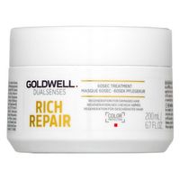 Goldwell Dualsenses Rich Repair 60sec Treatment maska do włosów suchych i zniszczonych 200 ml