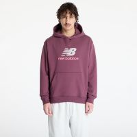 Φούτερ New Balance Athletics French Terry Logo Hoodie Violet L
