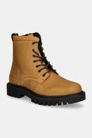 Kožená obuv Tommy Hilfiger CASUAL HILFIGER CHUNK Z NBK BOOT