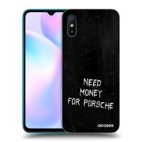 Silikónový čierny obal pre Xiaomi Redmi 9AT - Black Fuel