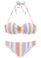 LASCANA Bikini  žuta / žad / svijetloljubičasta / ružičasta