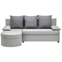 Ti'me ROHOVÁ SEDACIA SÚPRAVA, textil, sivá, tmavosivá