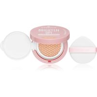 essence BRIGHTEN UP! Cushion Foundation make-up v houbičce odstín 12 Creme 12 g