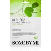 Some By Mi Clinical Solution Cica Calming Care Mask успокояваща платнена маска за чувствителна кожа на лицето 20 гр.