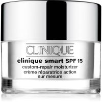 Clinique Clinique Smart™ SPF 15 Custom-Repair Moisturizer nawilżający krem na dzień przeciwzmarszczkowy do skóry tłustej SPF 15 50 ml