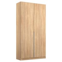 Rauch Möbel SKRIŇA S OTOČNÝMI DVERAMI, dub sonoma, 91/229/54 cm