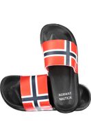 NORWAY 1963 MEN&#39;S BLACK SLIPPER FOOTWEAR
