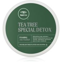 Paul Mitchell Tea Tree Special Detox Foaming Salt Scrub αφρώδης απολέπιση για μαλλιά και το δέρμα του τριχωτού της κεφαλής 184 ml