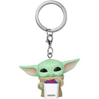 Funko Pocket POP! Star Wars The Mandalorian & Grogu: Grogu with Snacks Kľúčenka