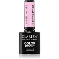 Claresa SoakOff UV/LED Color Cloud Pastel hybrydowy lakier do paznokci z użyciem lampy UV / LED odcień 4 5 g