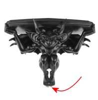 dekoracija (polica) Black - OŠTEĆENO