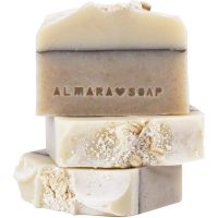 Almara Soap Natural Ovsený Koláč ručne vyrobené mydlo pre citlivú pokožku 90 g