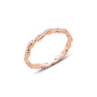 Olivie Strieborný prepletený prsteň ROSE 3194 Velikost prstenů: 9 (EÚ: 59 – 61)