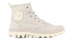 Palladium Pampa Duo Chrome Natural Grey M Unisex - Obuv Palladium - Sivá - 74470-096-M-5.5 - Size: 5.5