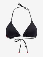 HUGO Pure Triangle Bikini-Oberteil Schwarz