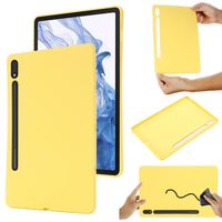RUBBER Zaščitni ovitek za Samsung Galaxy Tab S9 rumene barve