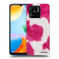 Silikónový prehľadný obal pre Xiaomi Redmi 10C - Pink Moo