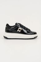 Karl Lagerfeld sneakers din piele KAPRI LUG culoarea negru, KL67531