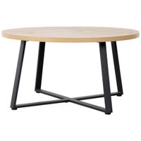 Boxxx KONFERENČNÝ STOLÍK, čierna, dub artisan, kov, kompozitné drevo, 80/80/42 cm