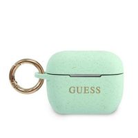 Silikonski ovitek GUESS za Apple AirPods Pro zelen