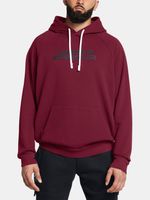 Under Armour UA Rival Flc Txtr CG Hoodie Majica dugih rukava crvena