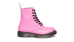 Dr. Martens 1460 Pascal Virginia Leather Boots Ženy - Obuv Dr. Martens - Růžová - DM30689717-3 - Size: 3