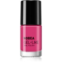 NOBEA Day-to-Day Gel-like Nail Polish körömlakk géles hatással árnyalat #N71 Pink blossom 6 ml