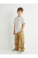 Koton Cargo Pants Wide Leg Tie Waist Cotton