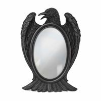 Spiegel (Dekoration) ALCHEMY GOTHIC - Black Raven