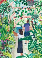 Botanická záhrada - Miranda Sofroniou - puzzle z kategorie Maxi dílky