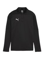PUMA Tehnička sportska majica 'Team Final'  crna / bijela