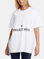 Under Armour UA Project Rock W Campus Majica bijela