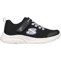 Skechers WAVY LITES Детски ежедневни спортни обувки, черно, размер