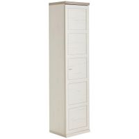 Hom`in KANCELÁRSKA SKRIŇA, sivá, biela, 50,6/209,2/43 cm