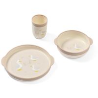 BabyOno Be Active Feeding Set Farmer набір посуду 12m+ 3 кс