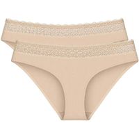 TRIUMPH FEEL OF MODAL 2P Дамски бикини, бежово, размер