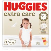 Huggies Extra Care Size 5 jednorázové pleny 11-25 kg 28 ks