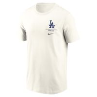 Nike SS LA Dodgers Club Crew Tee - Pánske - Tričko Nike - Biele - N199-11K-LD-1DJ - Veľkosť: L