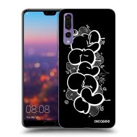 Silikónový čierny obal pre Huawei P20 Pro - Throw UP
