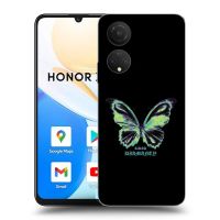 Silikónový čierny obal pre Honor X7 - Diamanty Blue