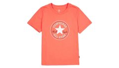 Converse Core Converse Chuck Patch Tee Pink Dámske - Tričká Converse - Ružová - 10022560-A08-XS - Size: XS