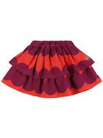 Tiered Cotton Skirt