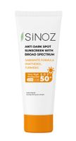 SiNOZ Слънцезащитен крем против тъмни петна SPF50+