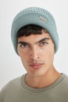 DEFACTO Men's Label Printed Beret