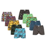 10PACK pánské trenky Styx art klasická guma vícebarevné (10A112960789012) M