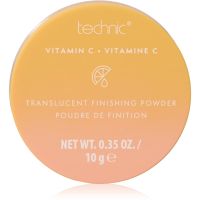 Technic Cosmetics Vitamin C rozjasňující sypký pudr pro sametový vzhled pleti 10 g