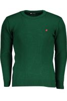 Zielony męski sweter US Grand Polo