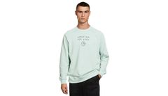Dedicated Sweatshirt Malmoe Local Planet Mint Pánske - Mikiny a mikiny s kapucou Dedicated - Zelená - 18337-M - Size: M